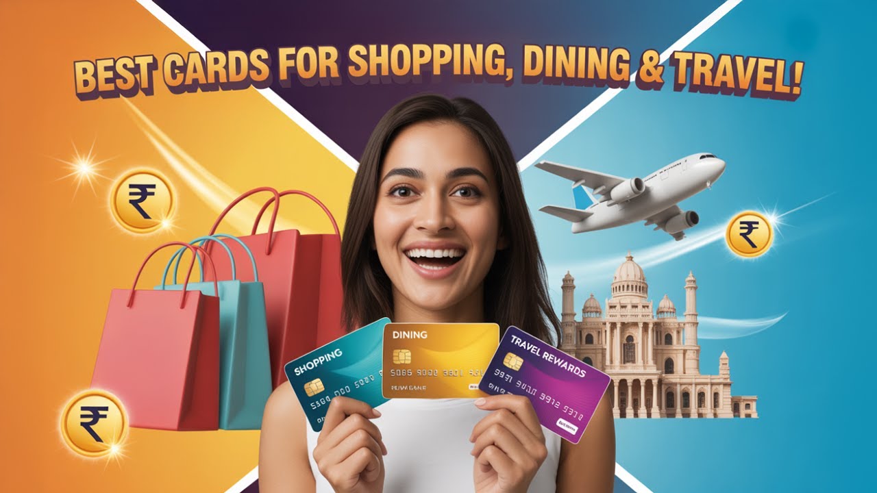 Best Credit Cards for Shopping, Dining, and Travel in India | Bajaj Markets
