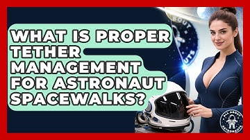 What Is Proper Tether Management For Astronaut Spacewalks? - All About Astronauts