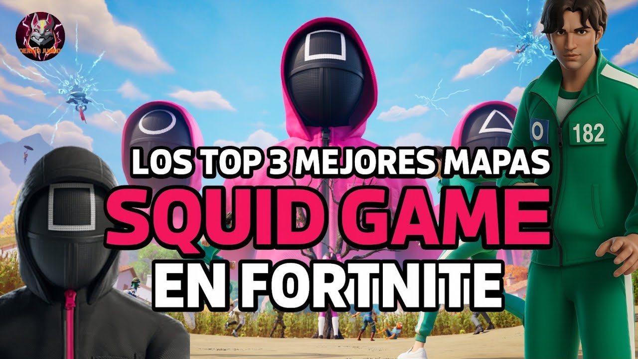 Top 3 mapas del Juego del calamar en Fortnite