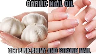 Strong nail / garlic oil ...