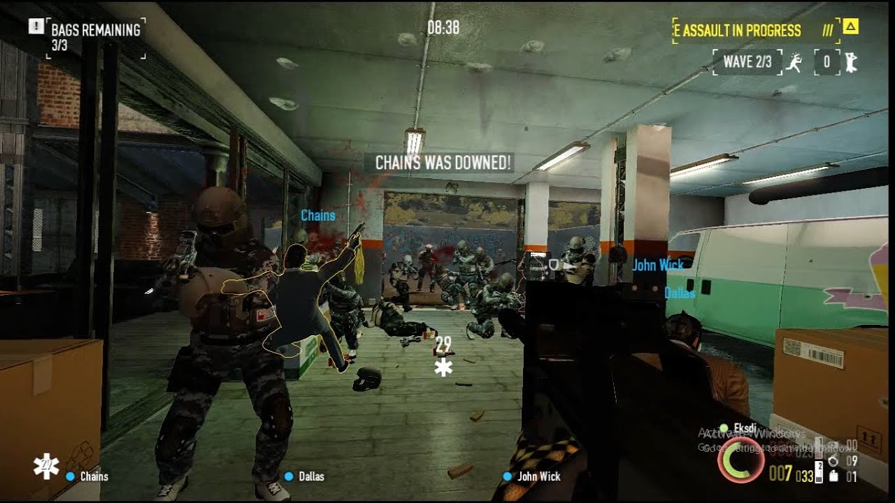 Payday 2 - Safe house raid - Mayhem difficulty