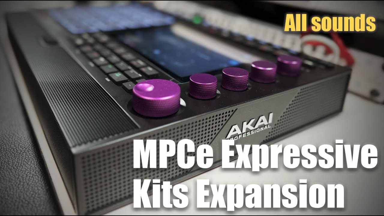 MPC Live III – Full Sound Demo | MPCe Expressive Kits Expansion (No Talk, HQ Audio)