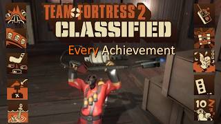 Every achievement obtained in Team Fortress 2 Classified