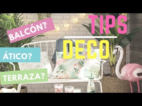 TIPS PARA DECORAR TU BALCÓN,ÁTICO O TERRAZA!!!! (lo que tengas!!)