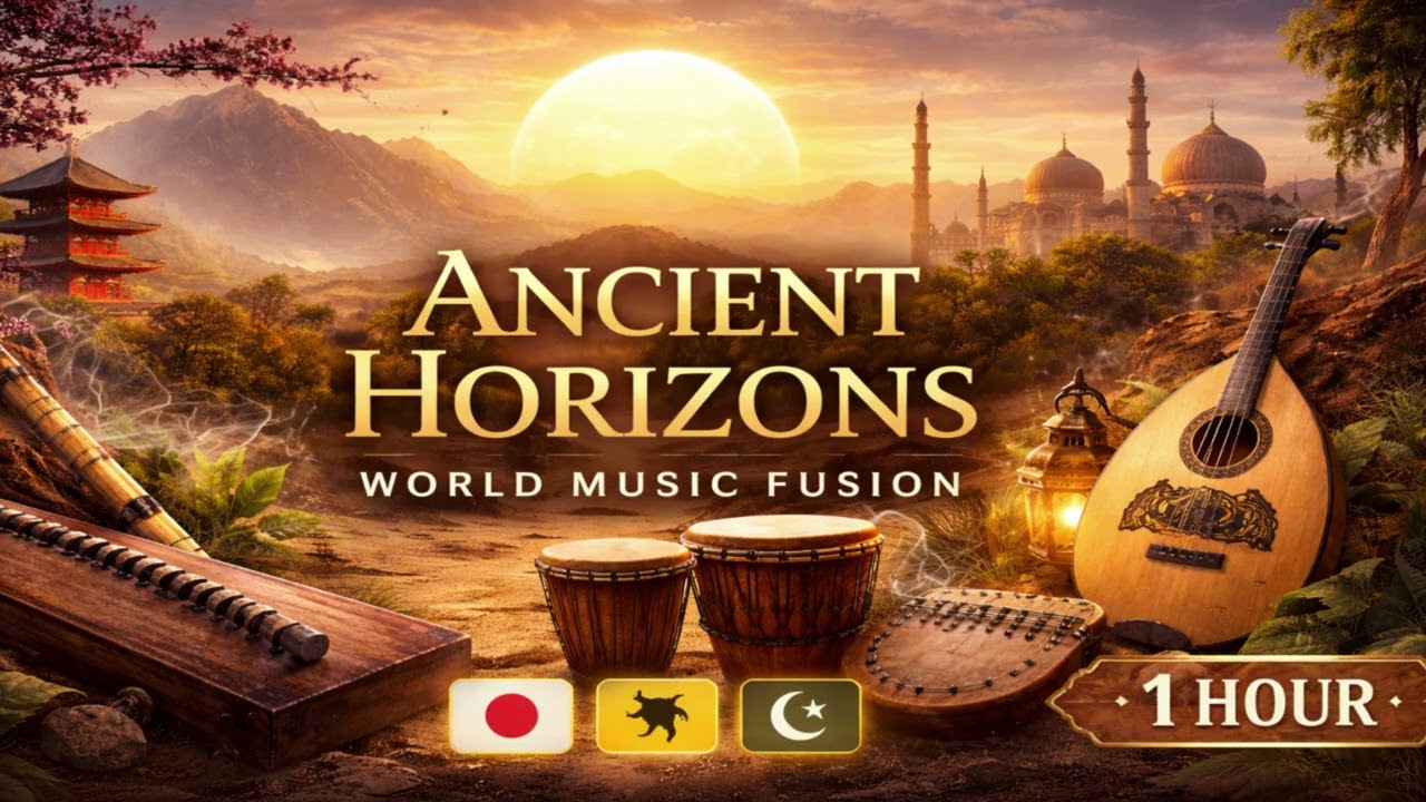 Ancient Horizons 🌍 1 Hour World Music Fusion | East Asian, African & Middle Eastern