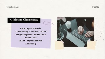 Tutorial penggunaan aplikasi RapidMiner untuk metode Algoritma C4.5 dan K-Means Clustering
