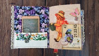 Victorian Tapestry Junk Journal Flip-Through! #junkjournal #flipthrough #victorianromance