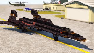 Minecraft Lockheed SR-71 Blackbird Tutorial