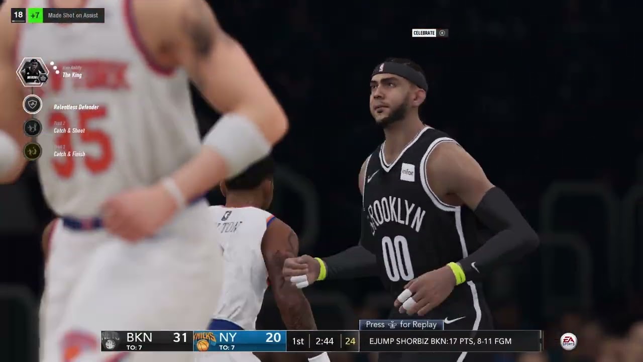 NBA LIVE 19 CAREER MODE - VC 1
