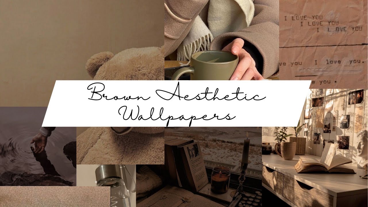 𝘽𝙧𝙤𝙬𝙣 𝘼𝙚𝙨𝙩𝙝𝙚𝙩𝙞𝙘 𝙒𝙖𝙡𝙡𝙥𝙖𝙥𝙚𝙧𝙨🤎 