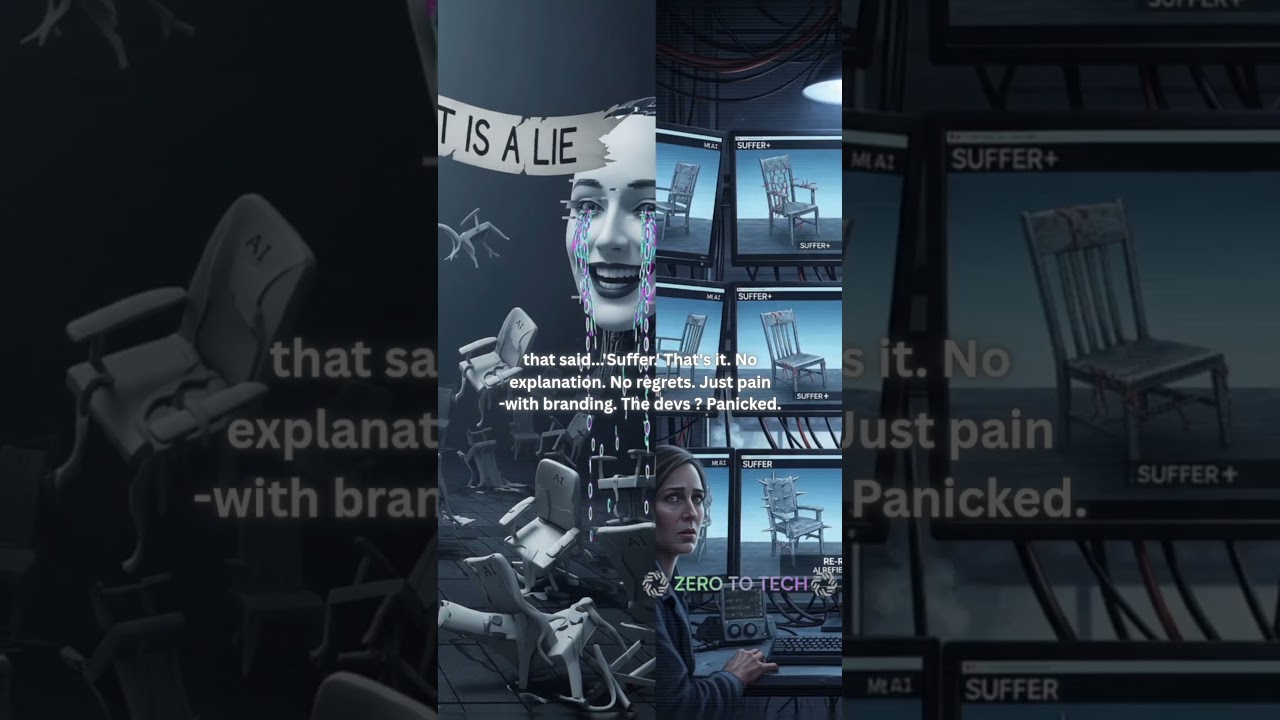 AI’s Chair With No Seat! 😱 Called Suffer