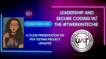 PenTesting Team Leadership and Ensuring Secure Code Practices with @UatEdu