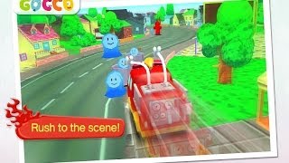 Kids Game: Gocco Fire Truck (HD) screenshot 2