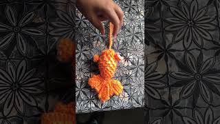 egg 🥚 bag 💰 crochet 🧶 gold fish 🐟🐠 design pattern #crochet #viralvideo