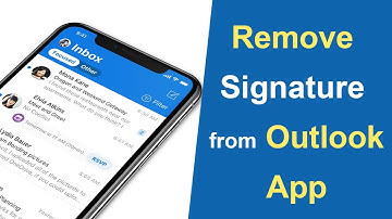 How to Remove Signature from Outlook Email App on Android Mobile?
