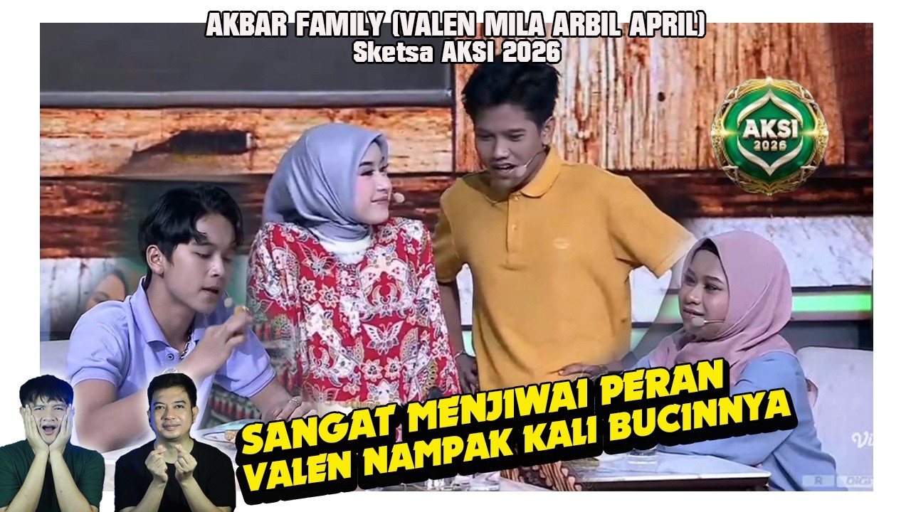 Keluarga Akbar Family bener2 sakinah seru banget Valen Mila Arbil April D