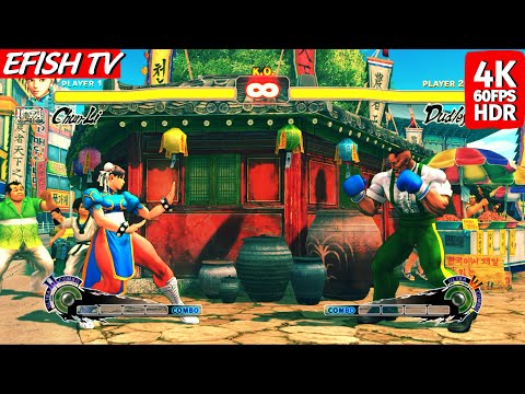 Chun-Li vs Dudley (Hardest AI) - Ultra Street Fighter IV | PS5 4K 60FPS