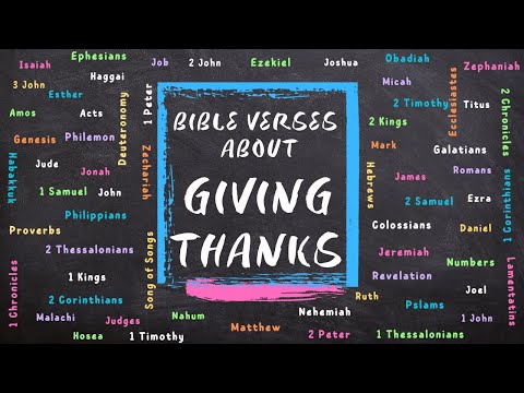 QUICK Bible Verse Games GIVING THANKS