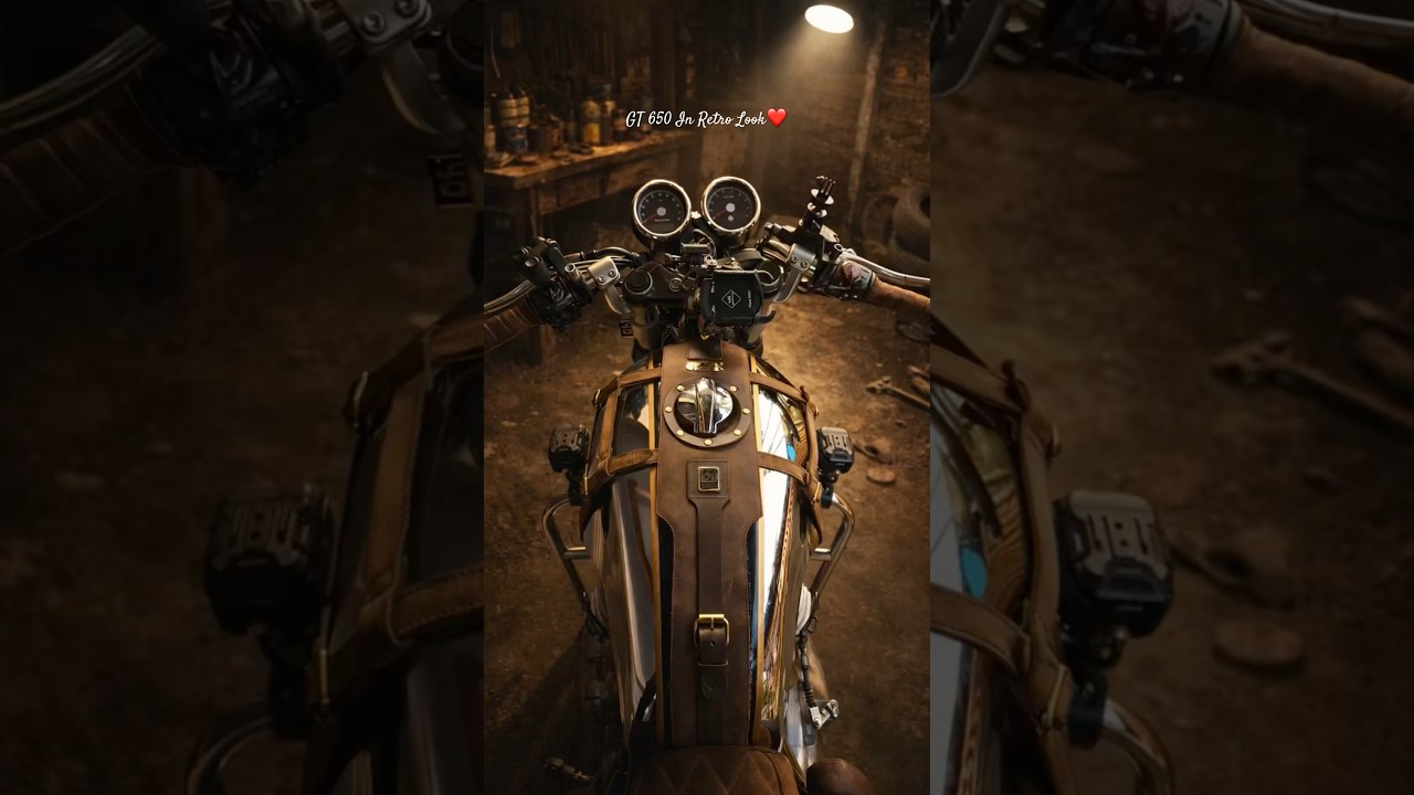 Continental GT 650 In Retro Look❤️ Full Video On Related Video🔔 Rate This Look✌🏻 