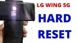 LG WING 本体 画面右上角割れあり How to reset the LG Wing 5g screen lock - YouTube