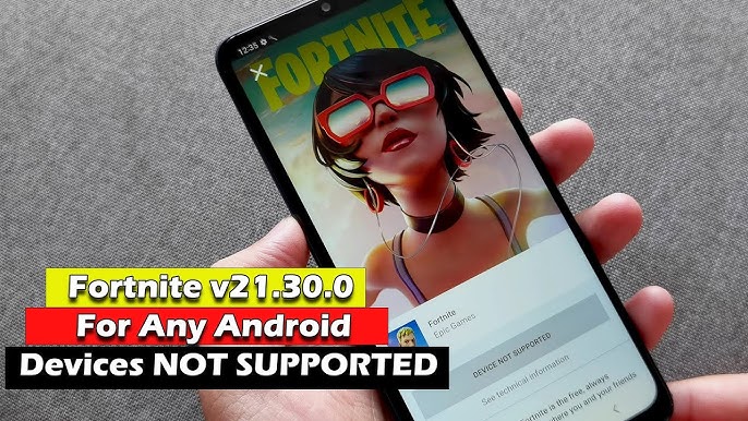 Fortnite mobile problem: the epic games app say device not supported : r/ FortNiteMobile