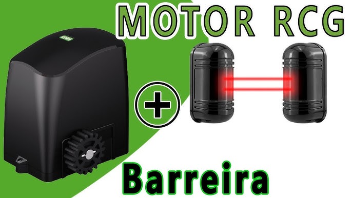 Como funciona Central MOTOR RCG Slider Deslizante Configuração CCA BSC  PARTE 2 