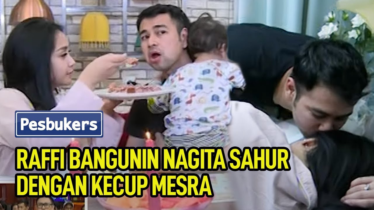 Raffi Ahmad Bangunin Nagita Slavina Sahur Dengan Kecup Mesra