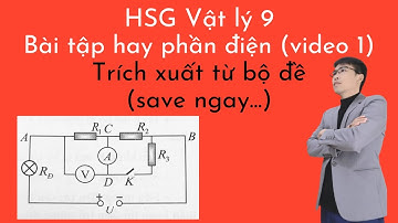 [ HOT ] Bồi Dưỡng HSG Vật Lý 9 | Bài Tập Hay Chủ Đề  Điện | Điện Năng | Công Suất Điện