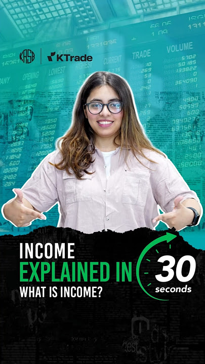 PENDAPATAN DIJELASKAN dalam 30 detik