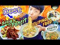 BEST Sisig & Pancit! TRYING FILIPINO FOOD in Seattle