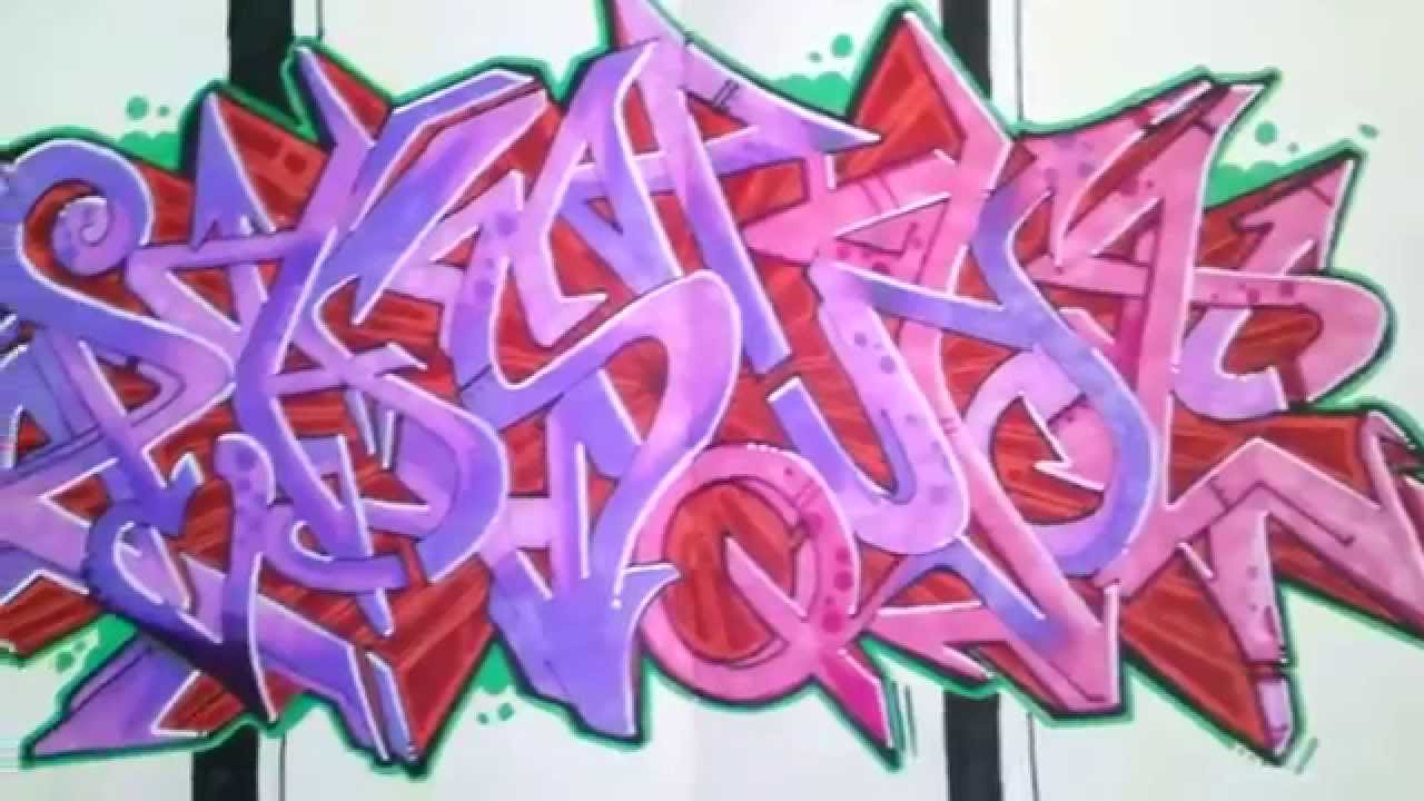 Graffiti,wildstyle, color,lilmikey, Pasu,blackbook - YouTube