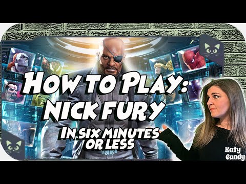 How To Play Nick Fury In 6 Minutes or Less | Marvel Contest of Champions