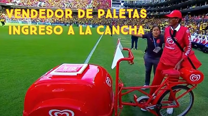 Viral el vendedor de Helados que se robo todas las miradas en el partido Ecuador vs Venezuela