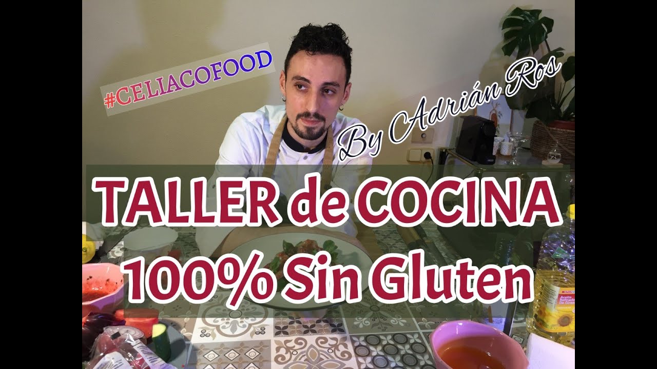 Taller de cocina sin gluten online ( video resumen) organizada por ACMU