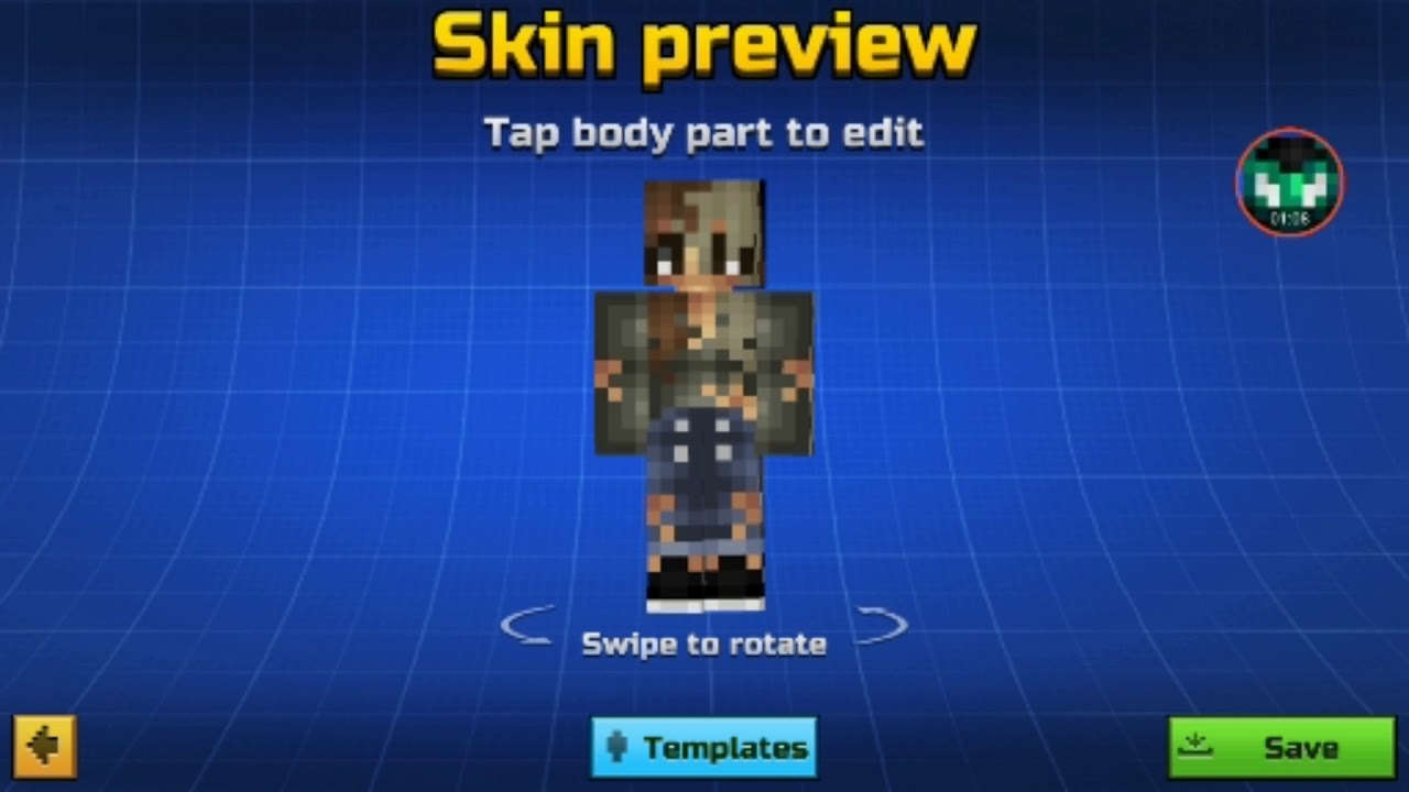 Cool Girl and Boy Skin Pixel Gun 3d - YouTube.