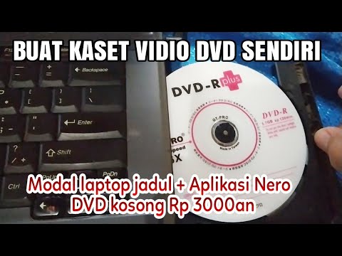 Video: Cara Membuat DVD Di Laptop
