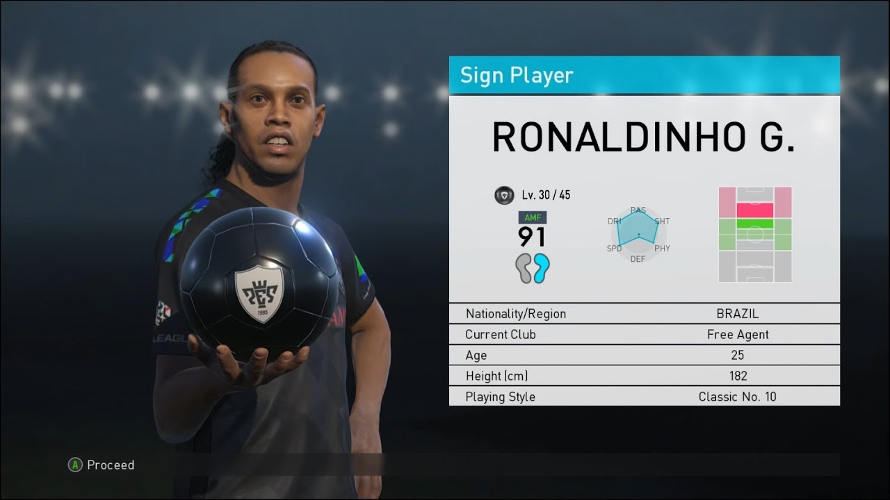 PES 2018 Ball Opening LEGENDS RONALDINHO (OMG 460k GP spin : 4 black ball )