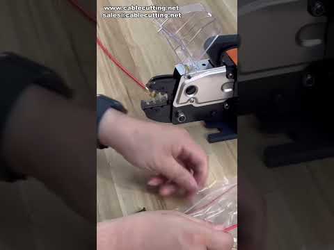 High-Speed Pneumatic Terminal Crimping Machine with Enhanced Solenoid Valve