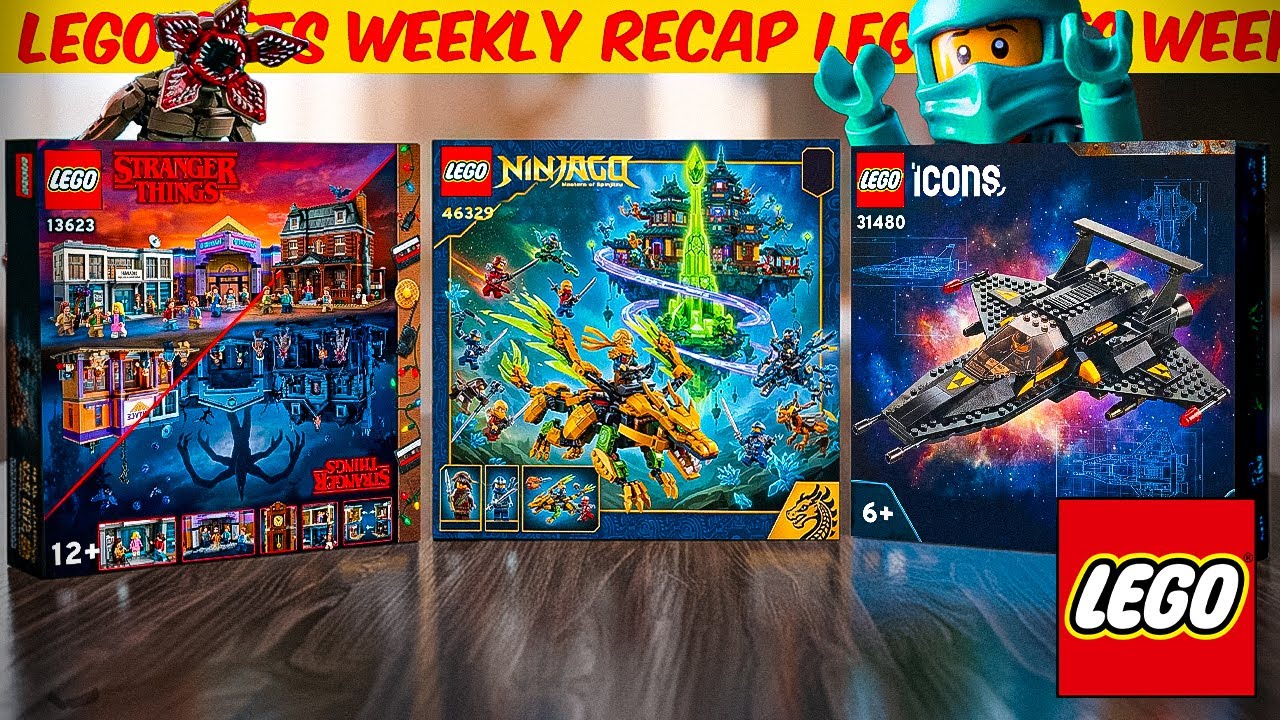 Удивительные новые утечки информации о LEGO на 2026 год! (Очень странные дела, Ниндзяго, Icons и ...