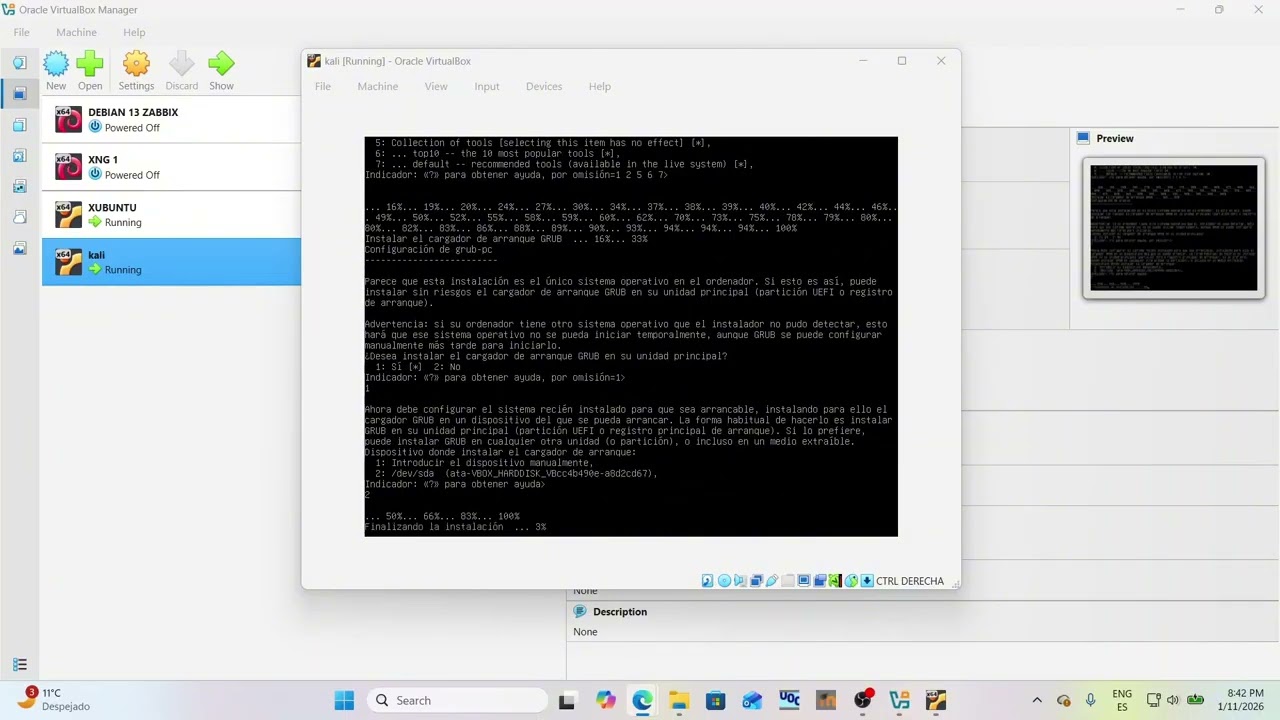 INSTALAR KALI LINUX EN VIRTUAL BOX 2026