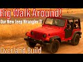 We Bought Another Jeep Wrangler TJ - Lets Overland Build It - Full Rig Walk Around Tour