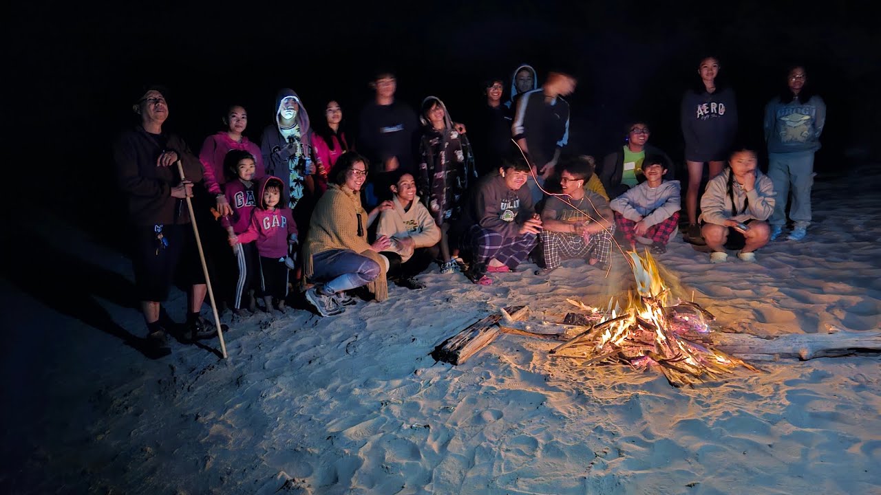 Having fun @ Grand Marais, Manitoba with WSAA Family Summer Outing 2023