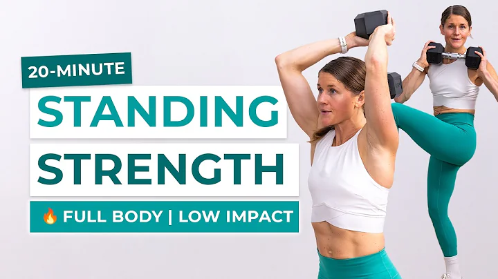20-Minute Beginner Dumbbell Workout (All Standing Strength) thumbnail