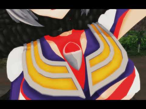 【MMD Ryona】Ultragirl tiga defeat