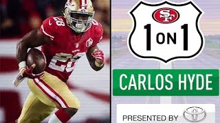 Carlos Hyde Details Goals for 2016 Season