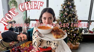 POV_Chef Makes the Coziest Vegan Roasted Tomato Soup Using Pantry Staples