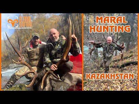 Special area of Maral in Kazakhstan! Uncredible hunting trip by hunter from Denmark!