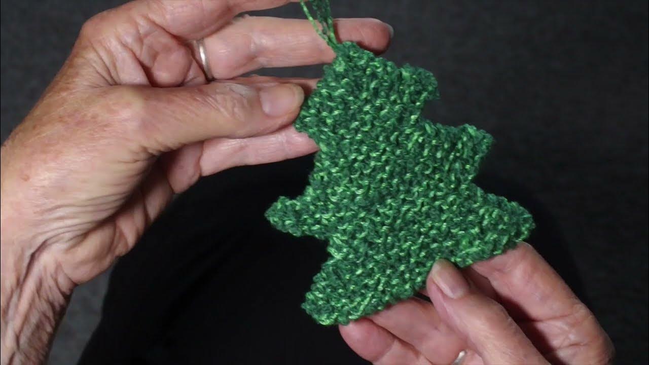 KNIT CHRISTMAS TREE YouTube