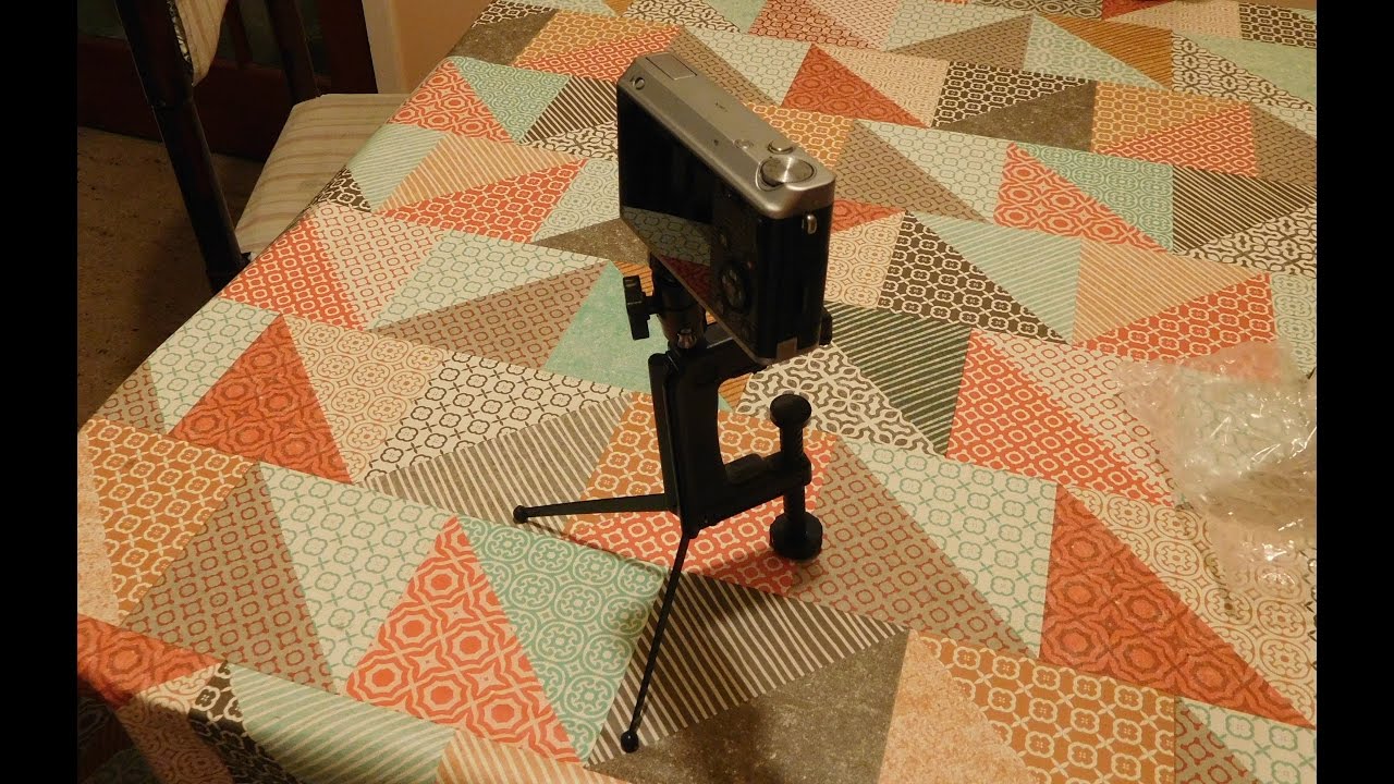 Unboxing and review of camera mini tripod clamp
