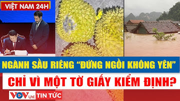 Chỉ vì một tờ giấy kiểm định mà cả ngành sầu riêng “ đứng ngồi không yên”?